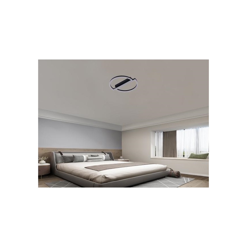 LED dimmējams griestu gaismeklis LED/55W/230V 3000-6500K + ar tālvadību