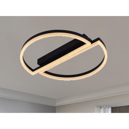 LED dimmējams griestu gaismeklis LED/55W/230V 3000-6500K + ar tālvadību
