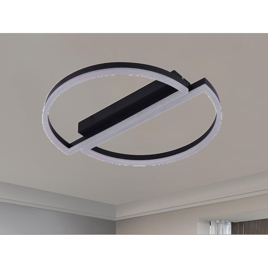 LED dimmējams griestu gaismeklis LED/55W/230V 3000-6500K + ar tālvadību
