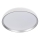 LED dimmējams griestu gaismeklis LIXAN LED/65W/230V 3000-6500K diametrs 48,6 cm balts/sudrabs + tālvadības pults