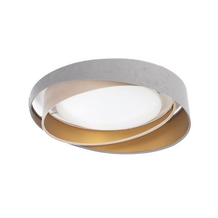 LED regulējams griestu gaismeklis SMART GALAXY MODERN LED/24W/230V 3000-6500K Ø 55 cm pelēks/bēšs/zelta + tālvadības pults