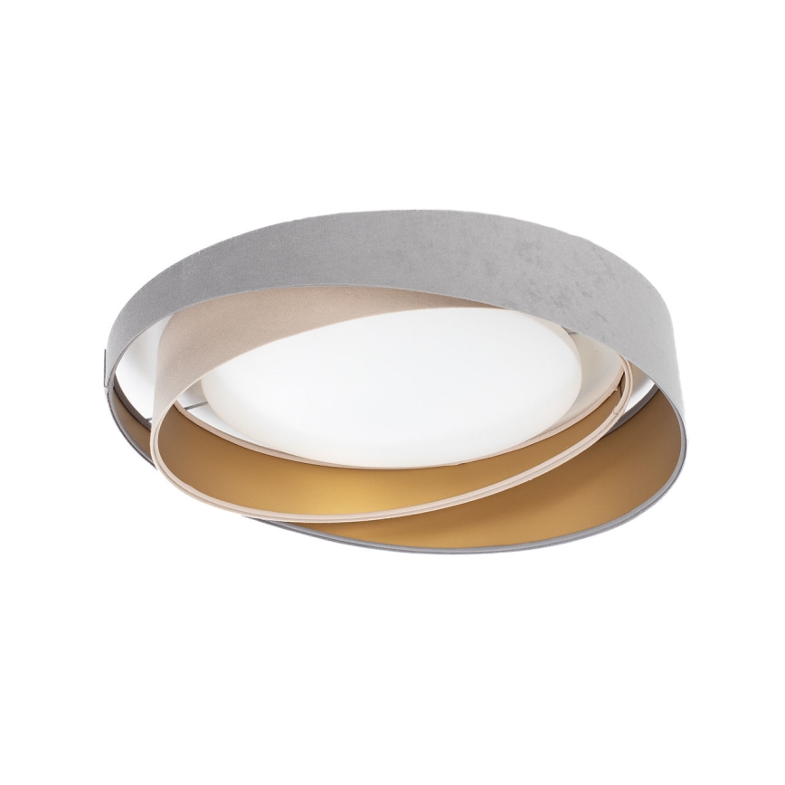 LED regulējams griestu gaismeklis SMART GALAXY MODERN LED/24W/230V 3000-6500K Ø 55 cm pelēks/bēšs/zelta + tālvadības pults