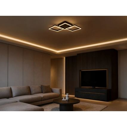 LED dimmējams griestu lukturis LED/85W/230V 3000-6500K + tālvadības pults
