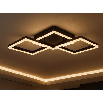 LED dimmējams griestu lukturis LED/85W/230V 3000-6500K + tālvadības pults