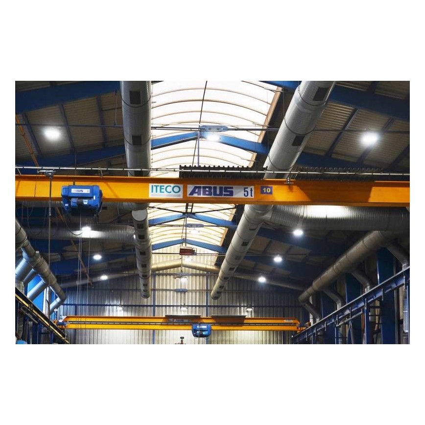 Regulējams LED rūpniecības tehniskais gaismeklis GOLY PLUS HIGHBAY LED/100W/230V 4000K IP65 melns