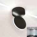 LED Elastīga āra sienas lampa LED/7W/230V 3000K IP65 melna