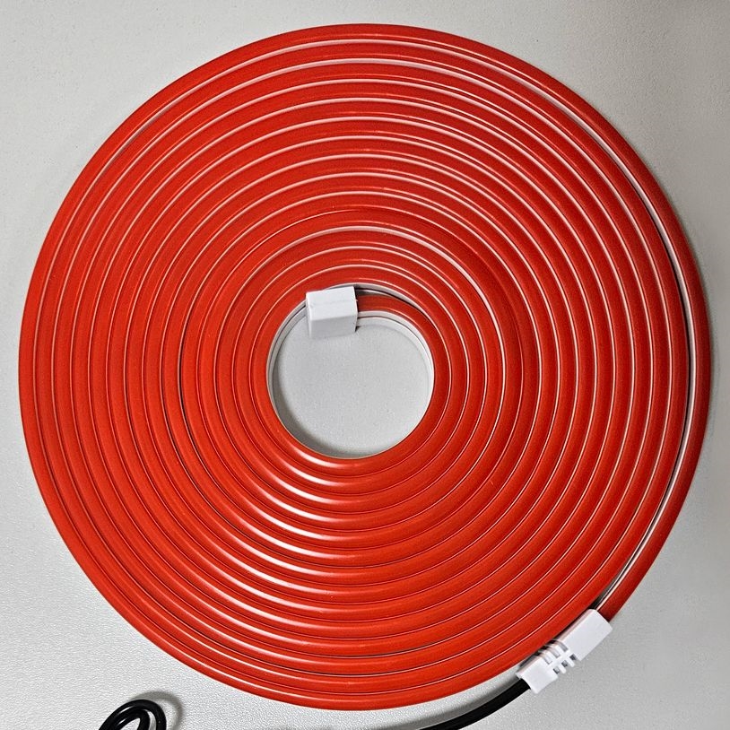 LED Elastīga josla NEON LED/10W/230V 5 m IP65 sarkana