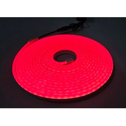 LED Elastīga josla NEON LED/10W/230V 5 m IP65 sarkana