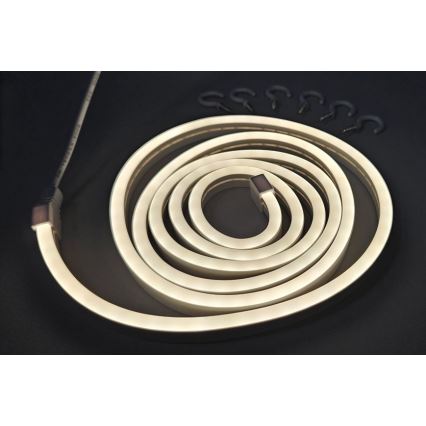 LED Elastīgs josla NEON LED/5V USB 1,8 m balta