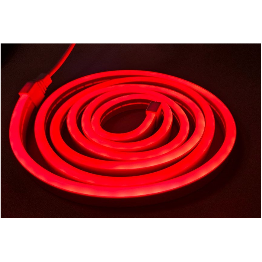 LED Elastīgs josla NEON LED/5V USB 1,8 m sarkana