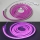 LED Elastīgs josla NEON LED/5V USB 1,8 m violeta