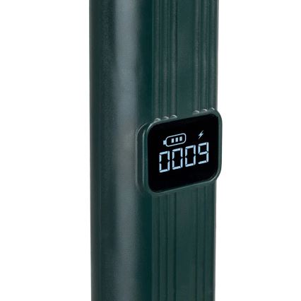 LED Elektriskais kukaiņu slazds 2in1 ar LCD displeju 1200 mAh/5V zaļš