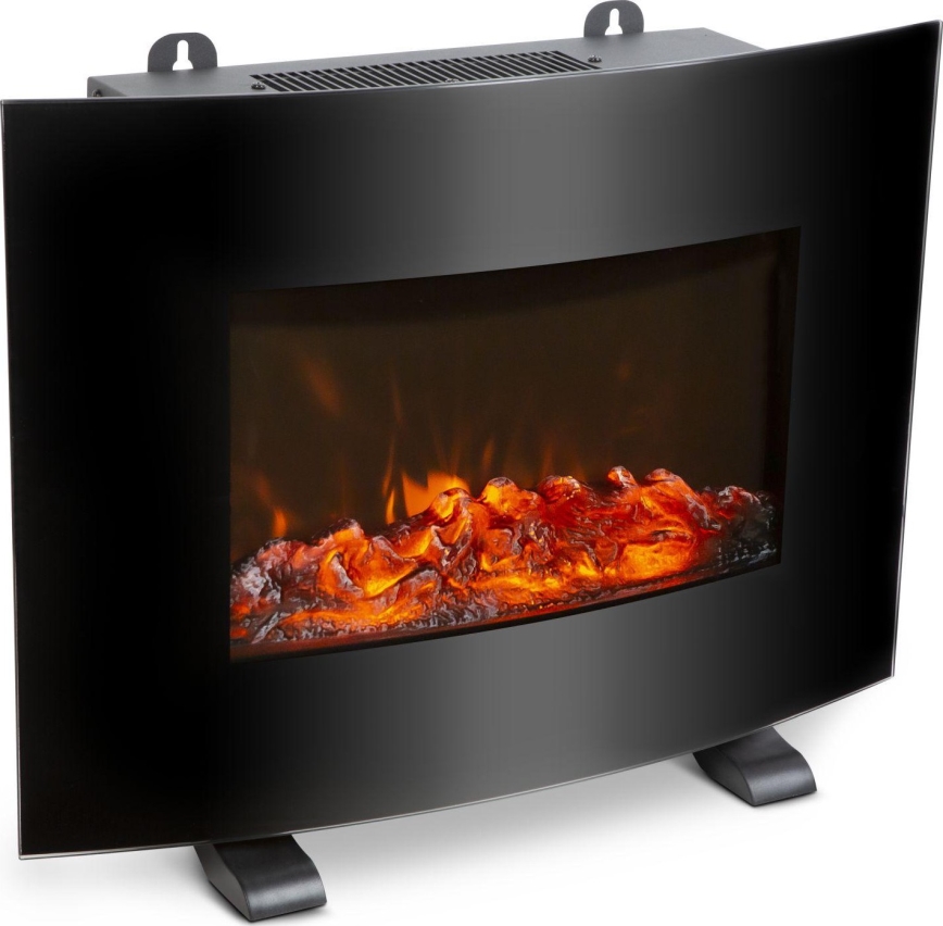 LED elektriskais kamīns ar apkuri LED/2000W/230V + tālvadība