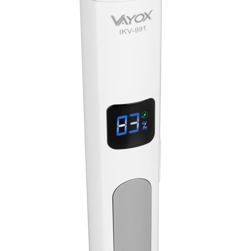 LED Elektrisks insektu slazds 2in1 ar LCD ekrānu 1200 mAh/5V balta