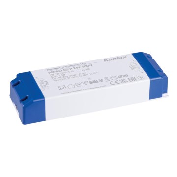 LED Elektroniskais transformators 100W/24V