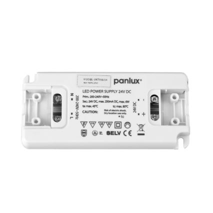 LED elektroniskais transformātors 6W/230/24V