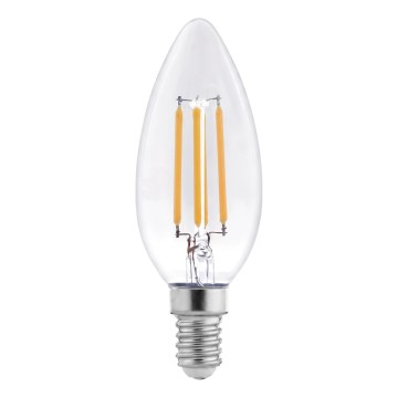 LED filamenta spuldze C37 E14/6W/230V 3000K