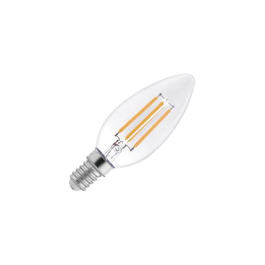 LED filamenta spuldze C37 E14/6W/230V 3000K