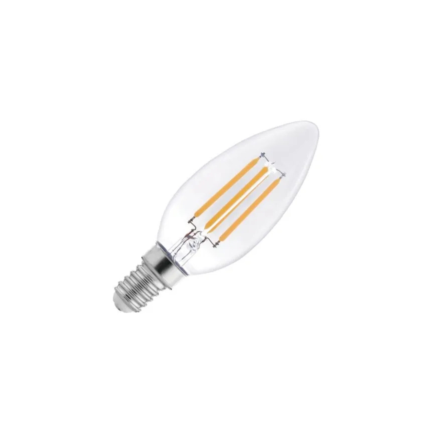 LED filamenta spuldze C37 E14/6W/230V 4000K