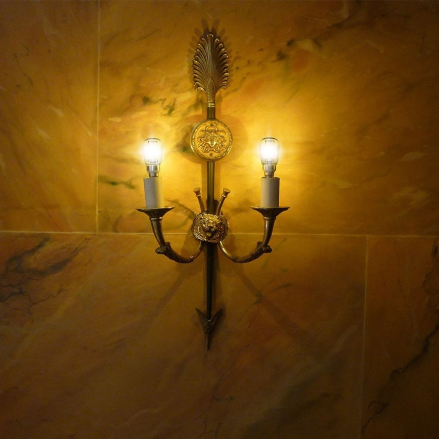 LED filamenta spuldze ST26 E14/2W/230V 4000K