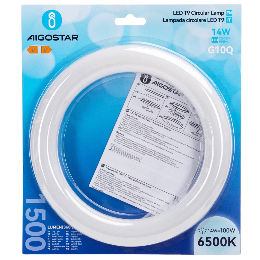 LED fluorescējošā caurule G10q/14W/230V 6500K - Aigostar