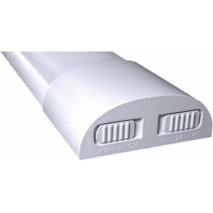 Aptumšojams LED neona gaismeklis DAISY RIBBON LED/20/30/40W/230V 3000/4300/6500K 120 cm balts