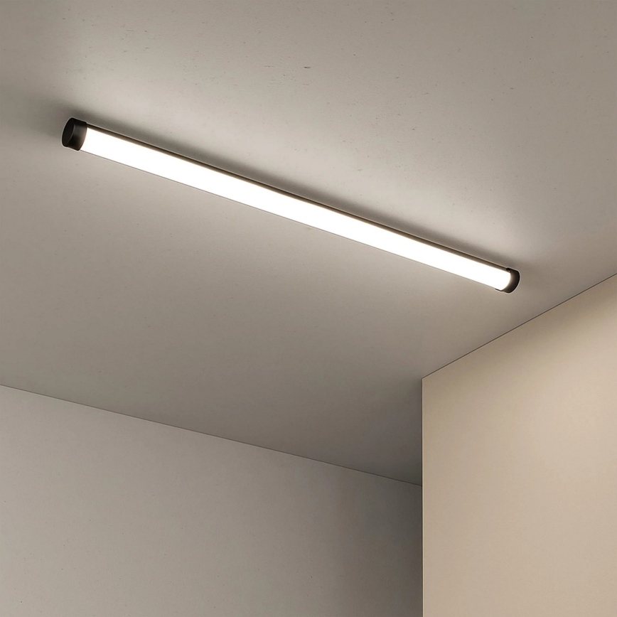 LED fluorescējošais gaismeklis LED/50W/230V 4000K 150 cm melns