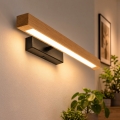 LED gaismeklis gleznām VERDE LED/5,5W/230V 3000K 46 cm ozols/melns