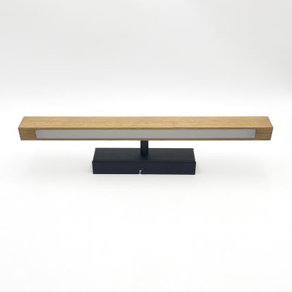 LED gaismeklis gleznām VERDE LED/5,5W/230V 3000K 46 cm ozols/melns