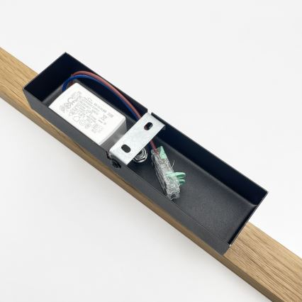 LED gaismeklis gleznām VERDE LED/5,5W/230V 3000K 46 cm ozols/melns