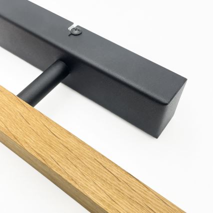 LED gaismeklis gleznām VERDE LED/5,5W/230V 3000K 46 cm ozols/melns