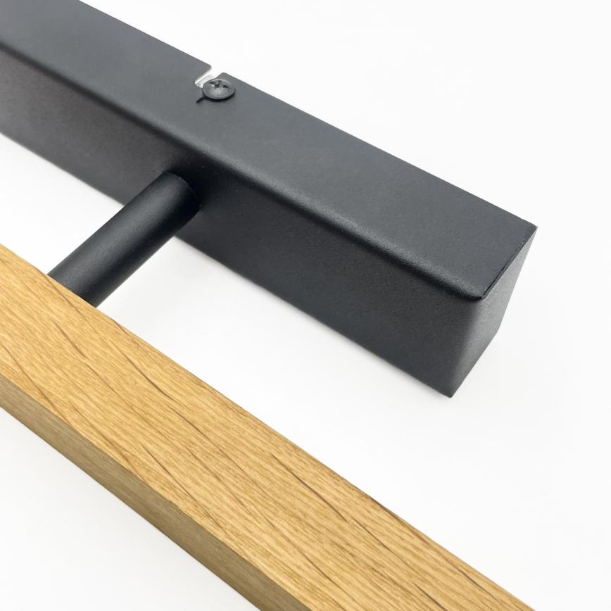 LED gaismeklis gleznām VERDE LED/5,5W/230V 3000K 46 cm ozols/melns