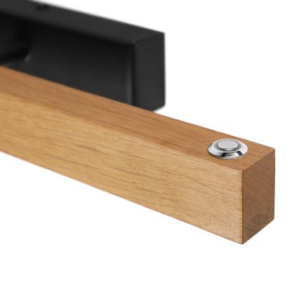 LED gaismeklis gleznām VERDE LED/5,5W/230V 3000K 46 cm ozols/melns