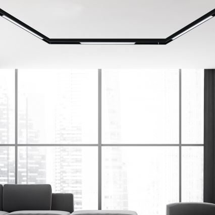 LED gaismeklis sliežu sistēmai MAGNETIC TRACK LED/12W/48V