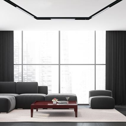 LED gaismeklis sliežu sistēmai MAGNETIC TRACK LED/12W/48V