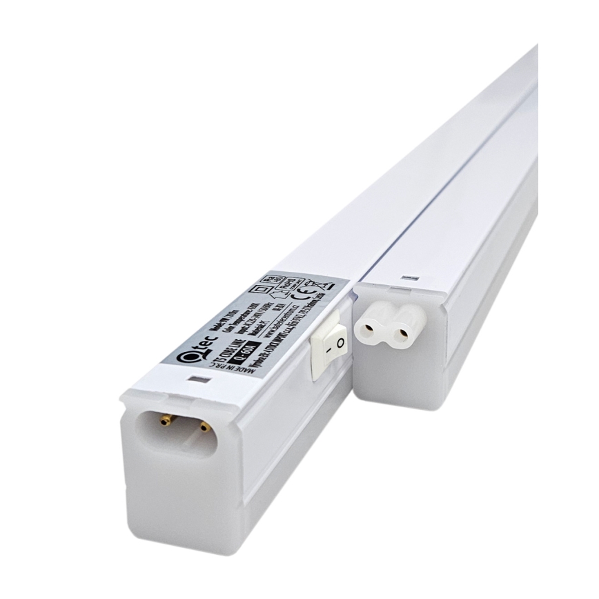 LED gaismeklis zem skapja TUBE LED/9W/230V 60 cm balts