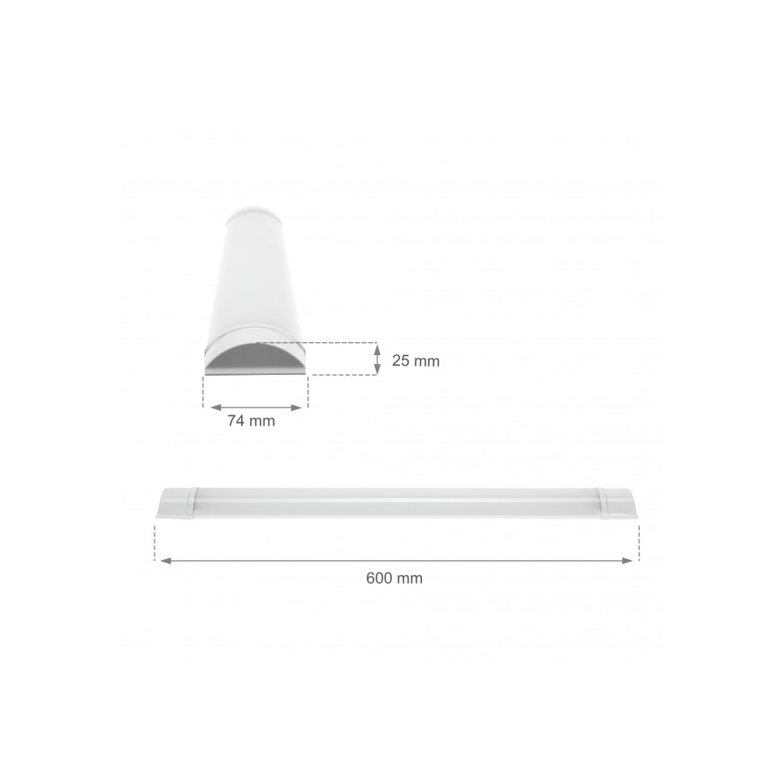 LED gaismeklis zem skapja VIGA LED/14W/230V 6000K balts