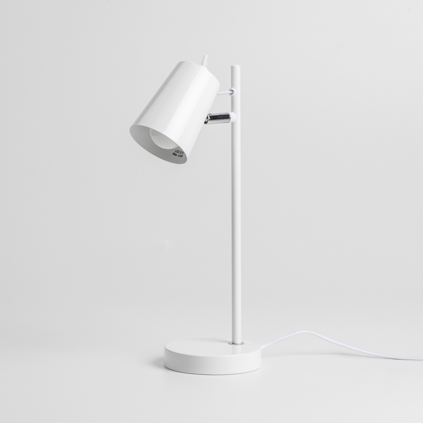 LED galda lampa 1xE14/4,9W/230V balta