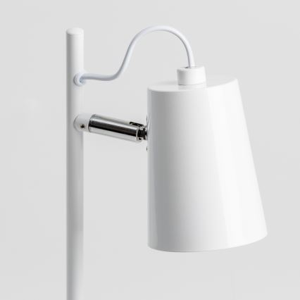 LED galda lampa 1xE14/4,9W/230V balta