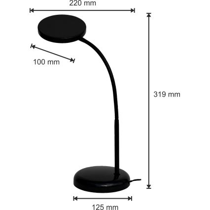 LED galda lampa ANITA LED/6W/230V
