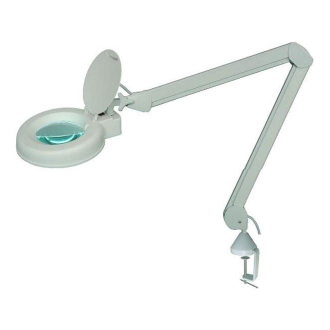 LED Galda lampa ar palielināmo stiklu LED/5W/230V 6000K balta
