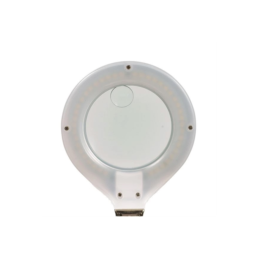 LED Galda lampa ar palielināmo stiklu LED/6,5W/230V balta