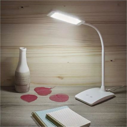 LED galda lampa EDDY ar regulējamu spilgtumu LED/6W/230V 3000/4500/6800K balta