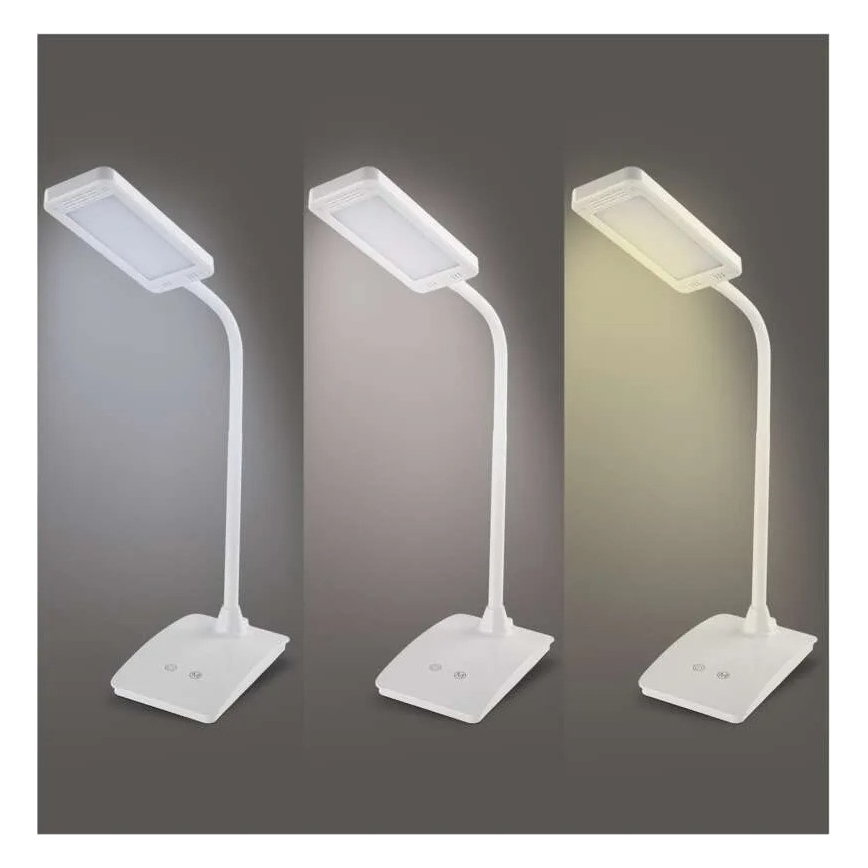 LED galda lampa EDDY ar regulējamu spilgtumu LED/6W/230V 3000/4500/6800K balta