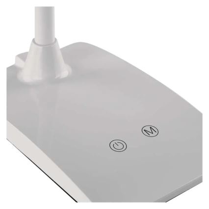 LED galda lampa EDDY ar regulējamu spilgtumu LED/6W/230V 3000/4500/6800K balta