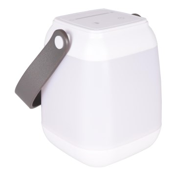 LED galda lampa IBIZA ar pieskārienu un regulējamu spilgtumu, LED/1,8W/5V 4000 mAh IP44 balta