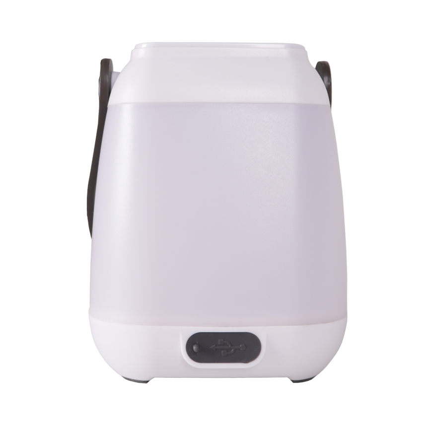 LED galda lampa IBIZA ar pieskārienu un regulējamu spilgtumu, LED/1,8W/5V 4000 mAh IP44 balta