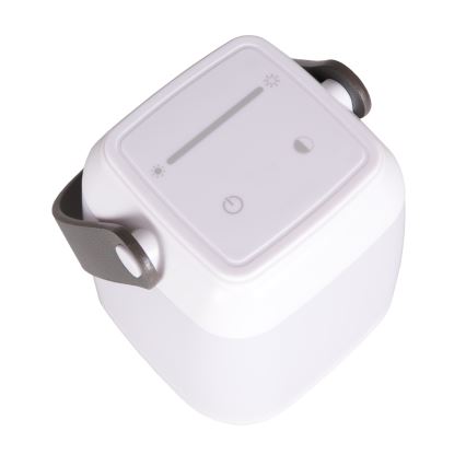 LED galda lampa IBIZA ar pieskārienu un regulējamu spilgtumu, LED/1,8W/5V 4000 mAh IP44 balta