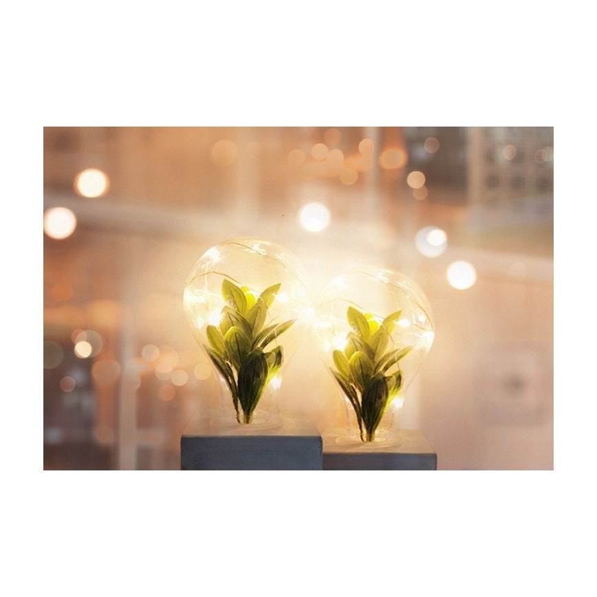 LED galda lampa LIV LED/2xAAA pelēka