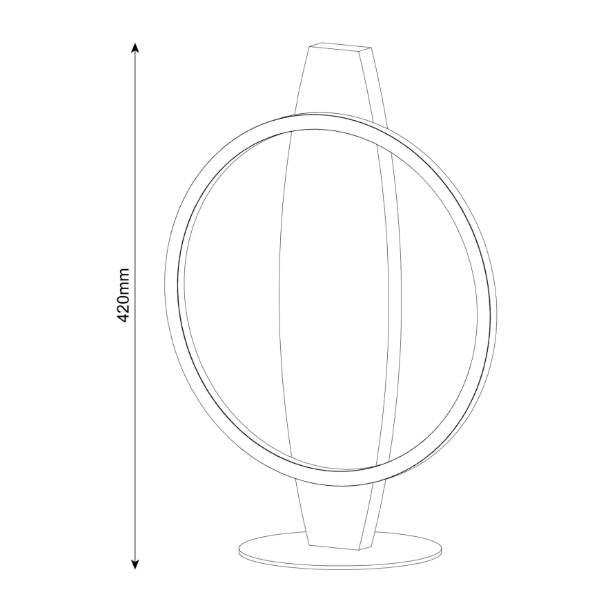 LED galda lampa MELISA LED/10W/230V, no priedes